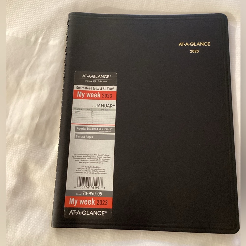 At-A-Glance  Format Appointment Book